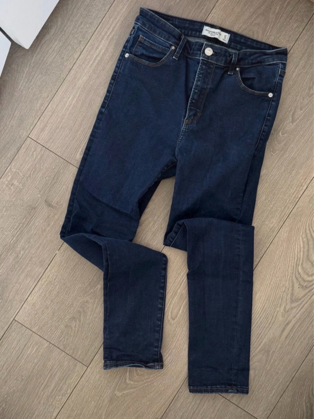 Abercrombie & Fitch Women’s Skinny Jeans - Dark Blue 27/4 R